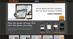 Desktop Screenshot of hotznow.com